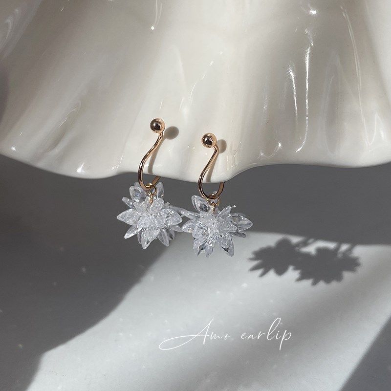 碎碎冰超闪锆石耳夹无耳洞女小众设计百搭气质简约蚊香盘耳饰新款,饰品/流行首饰/时尚饰品新,耳夹,淘宝优惠券,粉丝福利购,淘宝优惠卷