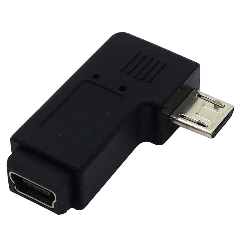 小众高货行车记录仪转换插头micro USB安卓转迷你mini T型公头充