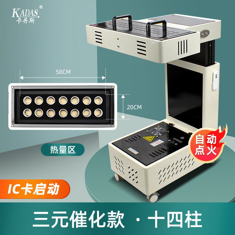 智能扶阳无烟艾灸透灸仪明火热D敷器具一体机新款美容院家用