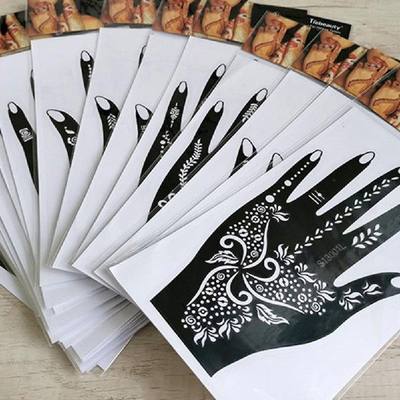 极速Convenient Temporary Tattoo Attractive Easy to Apply Bla