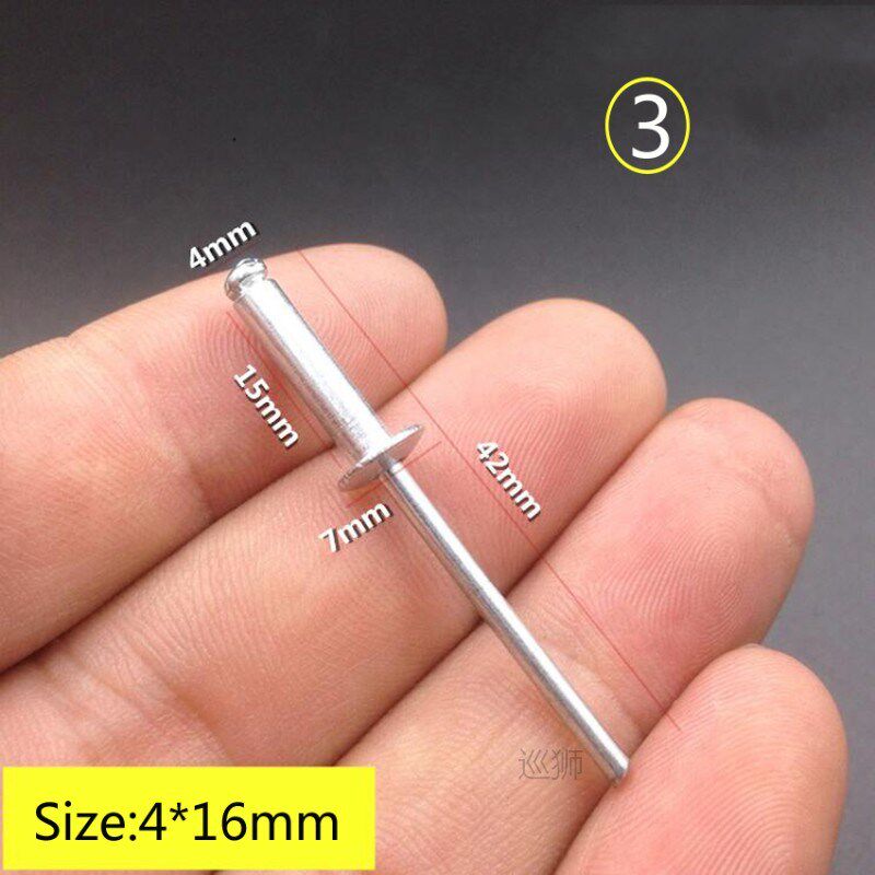 Hot Selling 1KG/Box M3.2/M4/M5 Aluminum Blind Rivet Round He