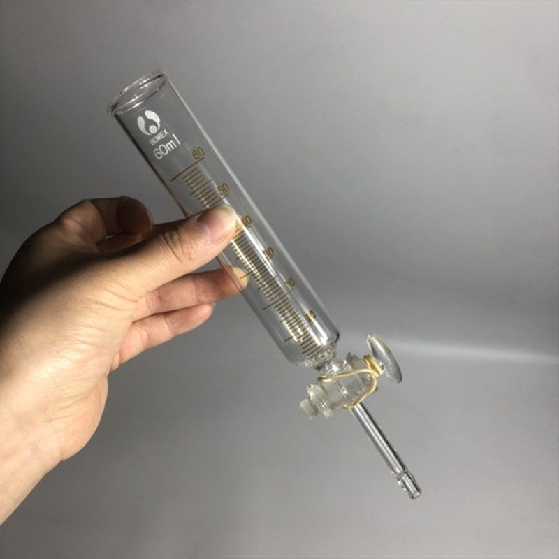 刻度分液漏斗60ml带刻度筒形滴液漏斗可定做标准磨口任意规格可选