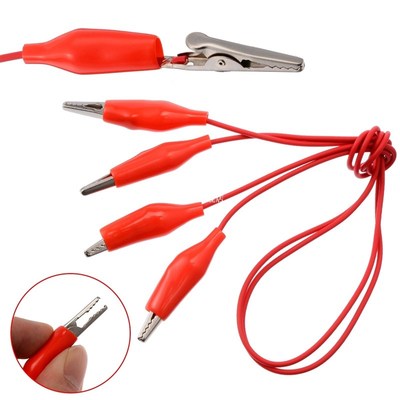 New 10pcs Alligator Clips Test Lead Crocodile Electrical Cla