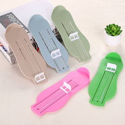 速发Kid Infant Foot Measure Gauge Shoes Size Measuring Ruler