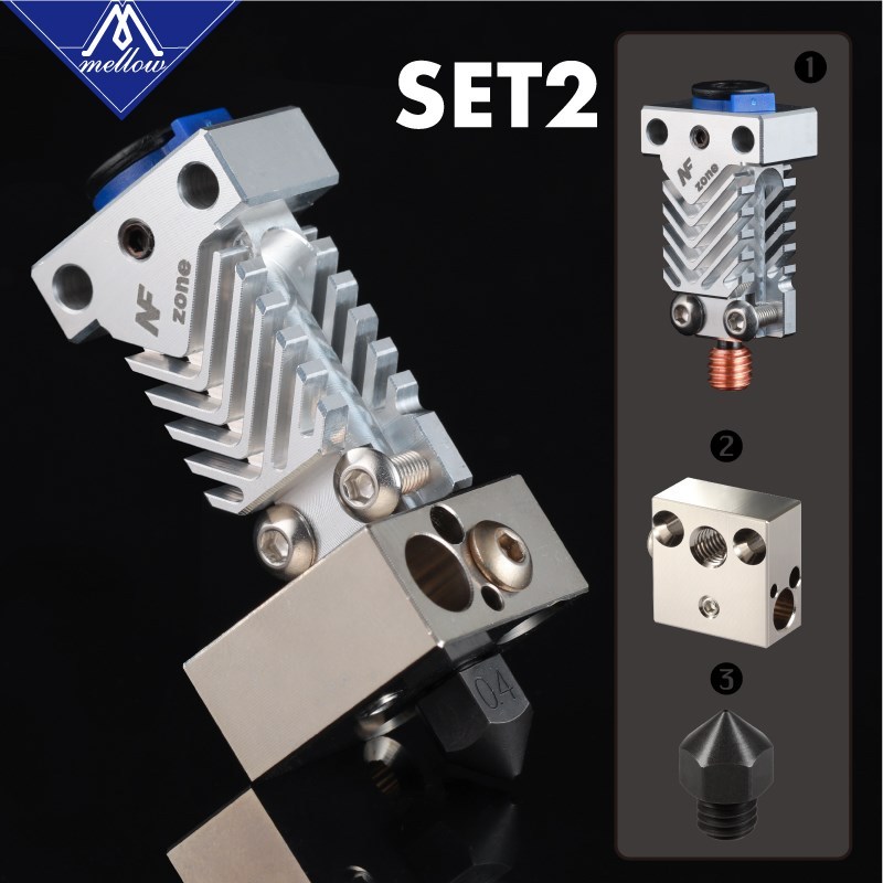 新品NF Zone-CR10 Hotend Extruder Kit Aerospace Materials For