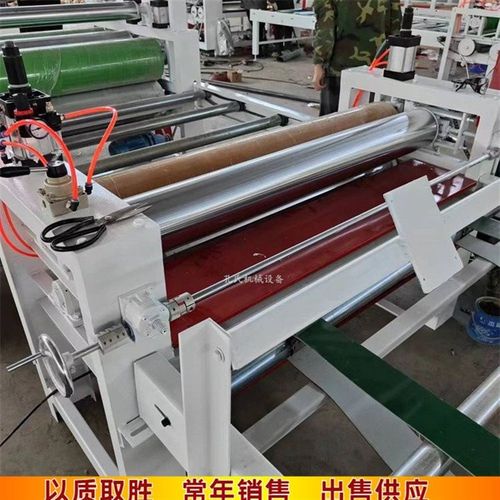 木板木条热熔压敏胶贴合机 热熔压敏胶覆膜机 卫生间隔断板贴膜机