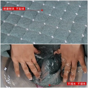 桌布布艺棉麻餐桌布长方形家用椅子E套罩桌椅套餐桌套椅套椅垫套