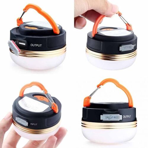 3 Mode SB Charging Camping Lights 5LED Outdoor tents Light E