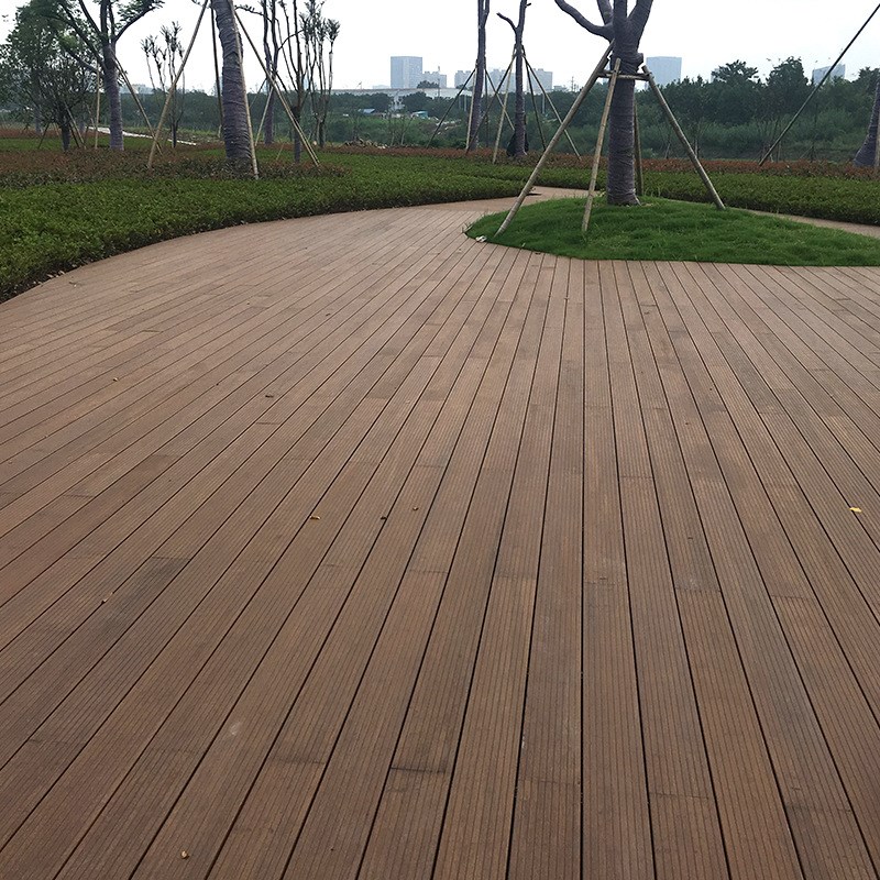 工厂户外防腐木竹木地板 室外重竹木地板 露台浅碳竹木地板