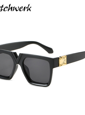 热销New Men's Large Frame Sunglasses Internet tendy Sunglass