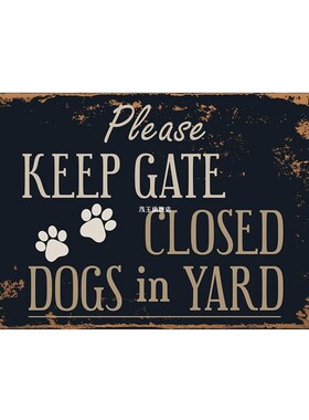 Metal Poster PLEASE KEEP GATR CLOSE Metal Sign Flag Plaque B