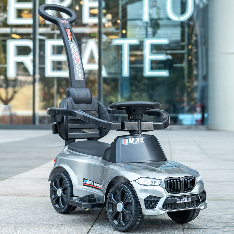 款儿童车1gnx3岁m防摔扭扭车多功能宝新宝电动到车轮四车手推杆玩