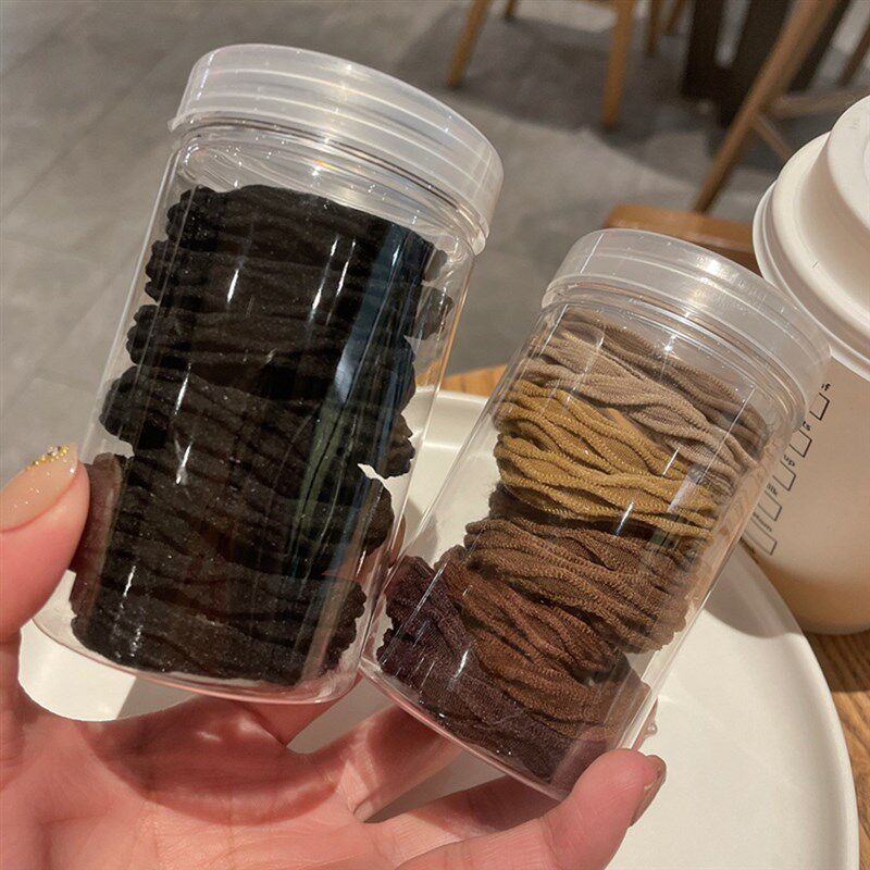 韩版无接缝扎头发发圈发绳绑头发皮筋头饰发圈发饰黑色头绳新款