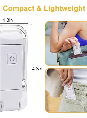 LED USB Rechargeable Book Reading Light Brightness Adjustabl