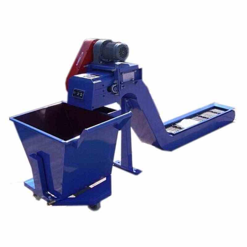 定做数控机床排屑机不锈钢链板输送机车床废料磁性碳钢排屑器链板