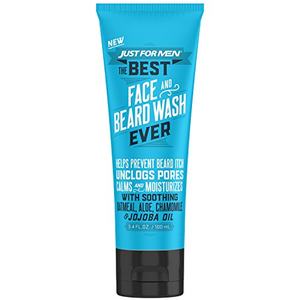 速发Just For Men The Best Face& Beard Wash Ever Mosturizes