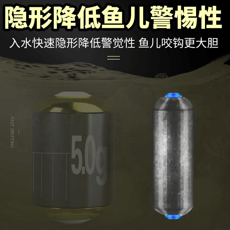 现货防炸双芯快速铅卷可调克度铅皮座成品竞技刻度大物铅跑铅铅坠