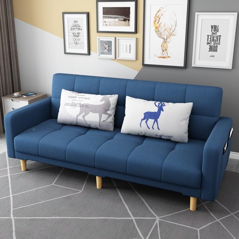 小沙发小客厅小户型家用2米3科技布沙发床两用简易农村自建房一楼