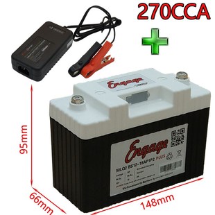 摩托车电池锂电瓶12V启动电源大排量机车蓄电池改装 替换铅酸电池