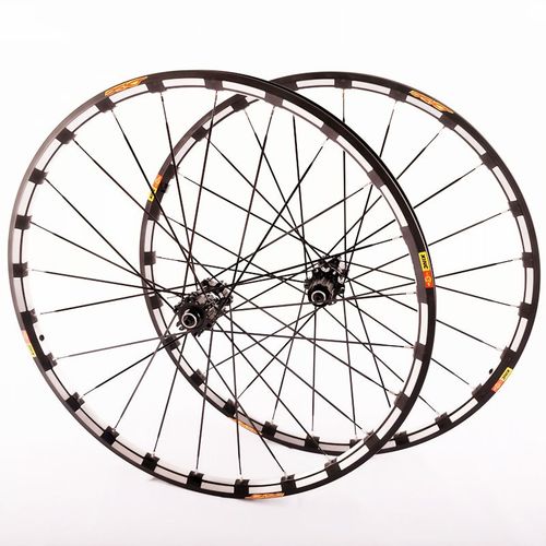 120响6爪培林花鼓六丁碟刹快拆桶轴山地自行车轮组26寸27.5寸29寸