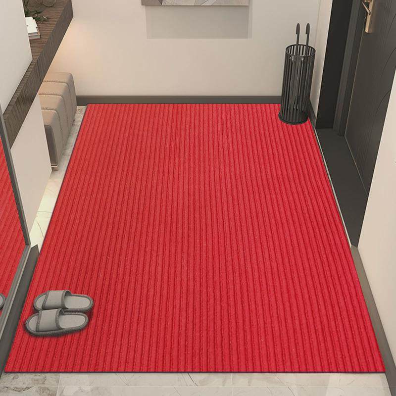 2024新款简约家用门垫进门地毯入户门地垫脚垫大红色玄关垫子新品,居家布艺,家用脚垫,淘宝优惠券,粉丝福利购,淘宝优惠卷