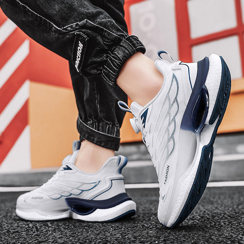 旋转钮扣男鞋秋冬跑步青少年初中学生跑鞋超轻减震休闲运动鞋男款,流行男鞋,单鞋,淘宝优惠券,粉丝福利购,淘宝优惠卷