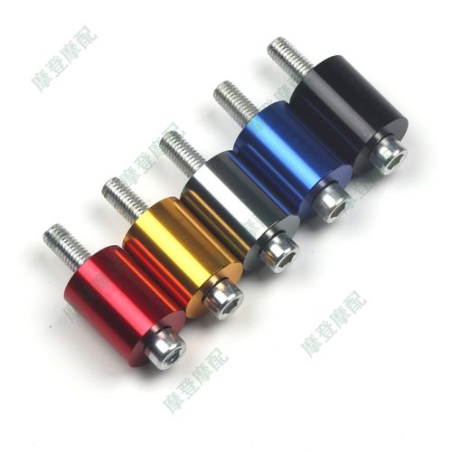 适用升仕368G踏板摩托车改装件反光后视镜座增加高码转接垫圈块片