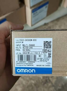 欧姆龙数字电子5控器/仪E5CC-RX2ASM-8002QX2ASM-800/E温CZ-R/MT
