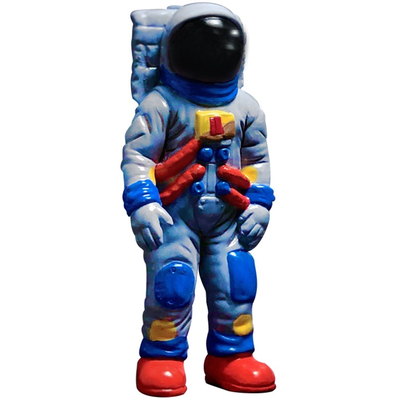 宇航员笔筒石膏娃娃儿童diy手工涂鸦H存钱罐航天陶瓷素坯彩绘制作