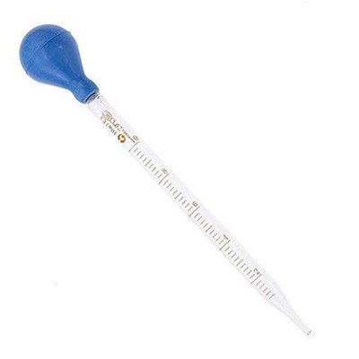 1/2/5pcs Dropper Pipette Glass Scale Line Lab Dropper Measur