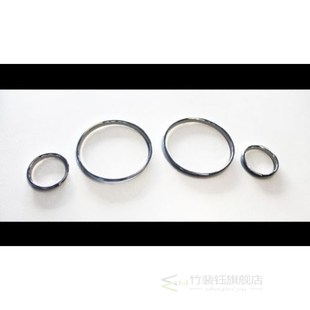 Speedometer Gauge Trim BMW for Dial Chrome E39 Bezel