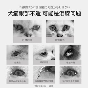 日本VEK泪痕去除液宠物狗狗猫咪通用淡化泪痕口服液比熊泰迪 新品