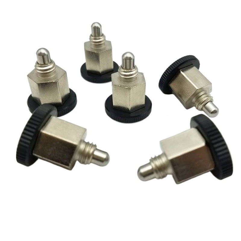 ZC501-4迷你型 复位旋钮柱塞小型分度销PMXSM8 PMXSB10紧凑型