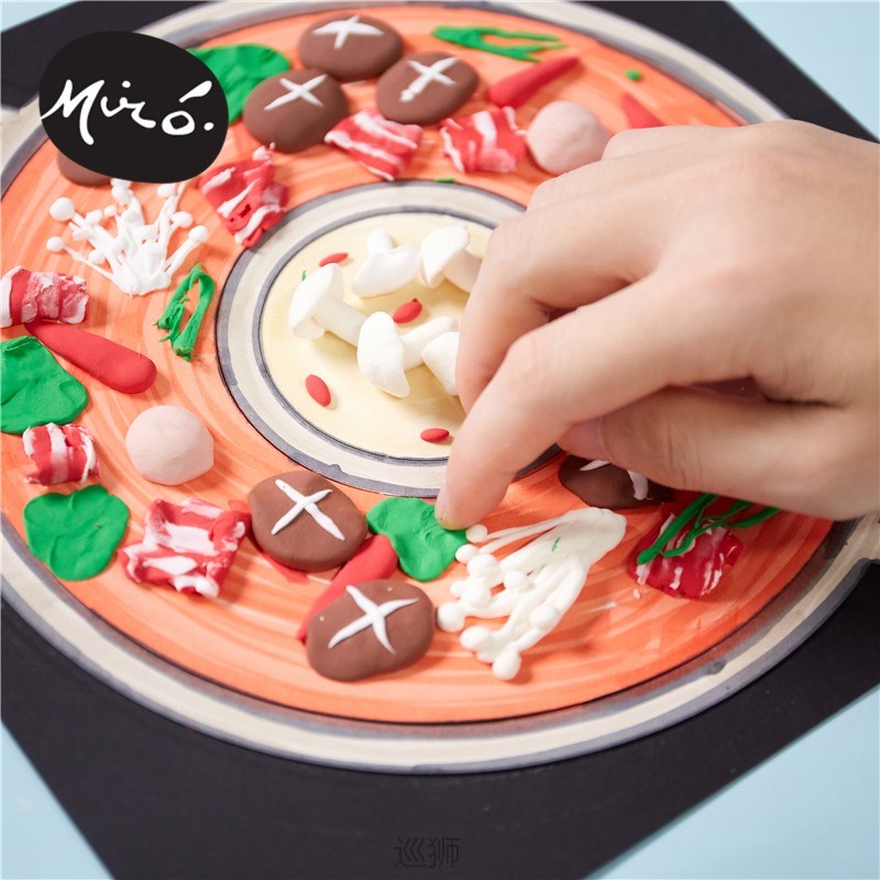 Chongqing hot pot children's DIY material bag creative art m