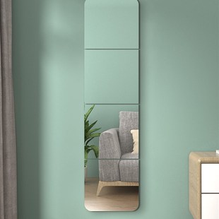 镜子拼接全身穿衣镜贴墙自粘家用客厅墙面镜片宿舍墙贴装饰试衣镜