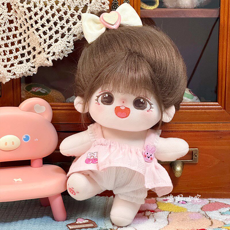 棉花娃娃娃衣20cm吊带裙u子女娃便宜衣服夏装玩偶公仔内裤打底现,模玩/动漫/周边/娃圈三坑/桌游,棉花娃娃/毛绒玩具娃衣,淘宝优惠券,粉丝福利购,淘宝优惠卷