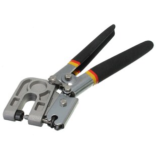 1PCS Doersupp 10 Inch TPR Handle Stud Crimper Pincer Punch P