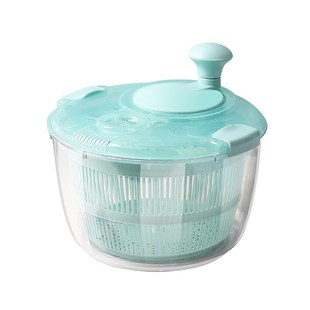蔬菜脱水器甩干机厨房多功能手动沙拉洗菜沥水甩油神器控水篮家用