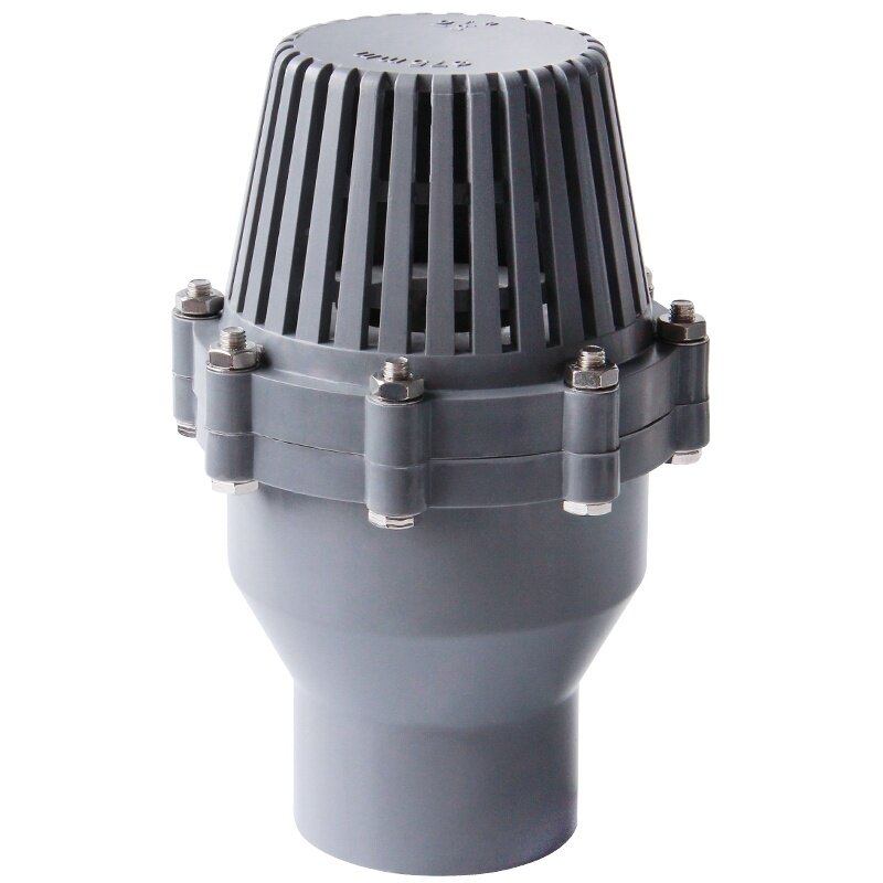 水泵进水口过滤网器进水篮花篮头pvc塑料底阀过滤网水花泵