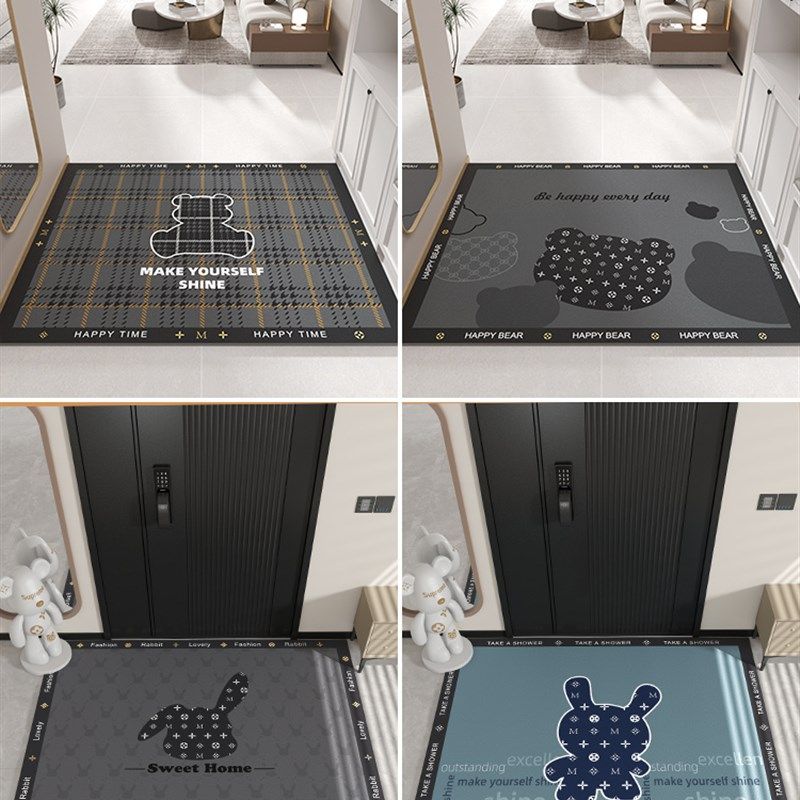 入户门地垫进门门口脚垫可擦免洗门垫2022新款卡通玄关可裁剪地毯,居家布艺,入户地垫,淘宝优惠券,粉丝福利购,淘宝优惠卷