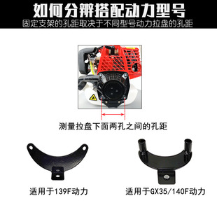 家用小型1寸业力水泵m高扬程适用139 140动吸农自抽水机割草机改