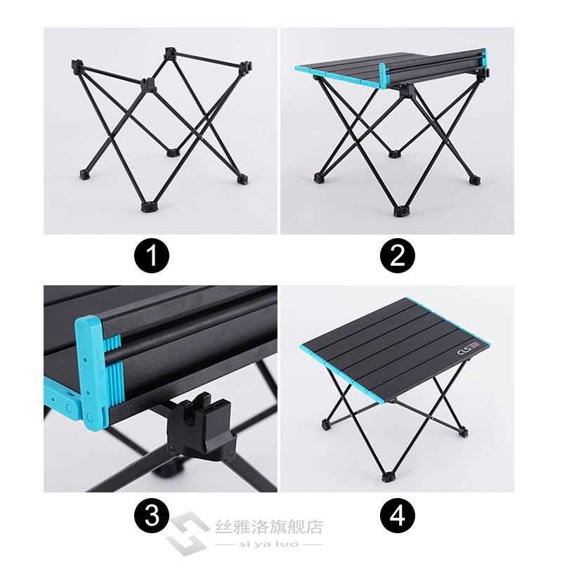 推荐ltralight Aluminum Table Outdoor Folding Table Stool Se