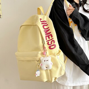 轻便简约双肩包女日系旅游校园休闲少女书包女大学生电脑双肩背包