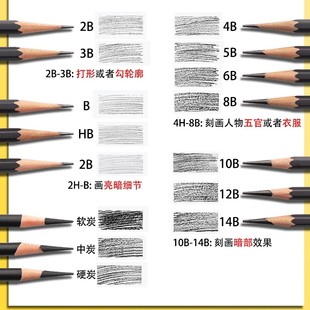 art tools 速发sketch supp set professional student pencil