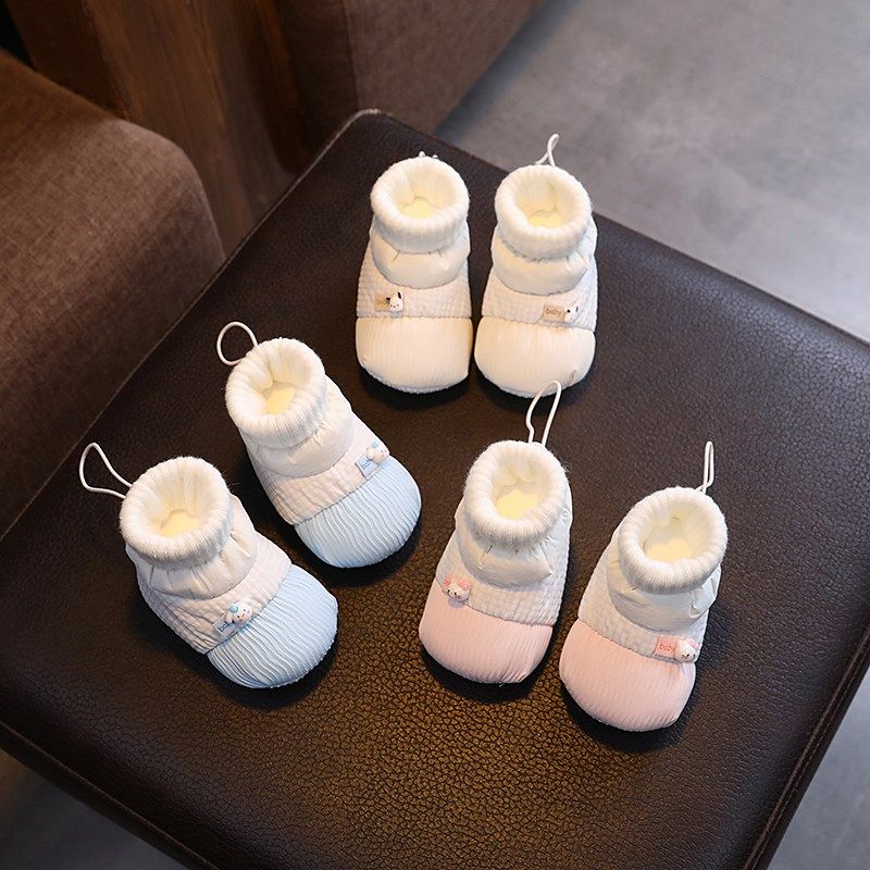 新生婴儿袜鞋0-1岁软底室内男女宝宝鞋秋冬季保暖不掉加绒护脚6月,童鞋/婴儿鞋/亲子鞋,婴儿步前鞋/袜鞋,淘宝优惠券,粉丝福利购,淘宝优惠卷