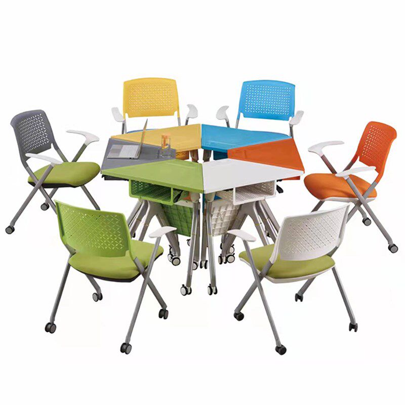 新款简约培训椅子带桌板扶手机构学生塑料课桌开会会议椅带折叠写,商业/办公家具,培训椅,淘宝优惠券,粉丝福利购,淘宝优惠卷