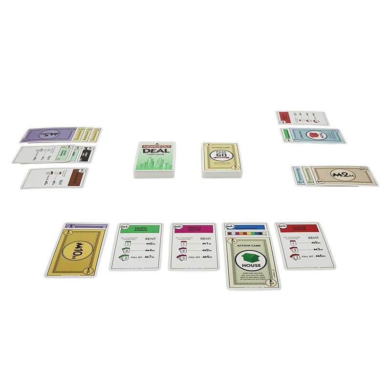 速发English VErsion MonoPoly DEal CarD Play CarD Toy PuzzlE