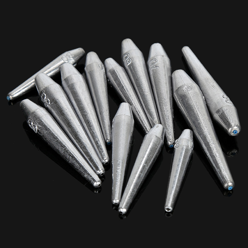 现货锚鱼铅坠塑芯九江锚钩串x钩双环铅坠不伤线抛竿海竿防刮底远