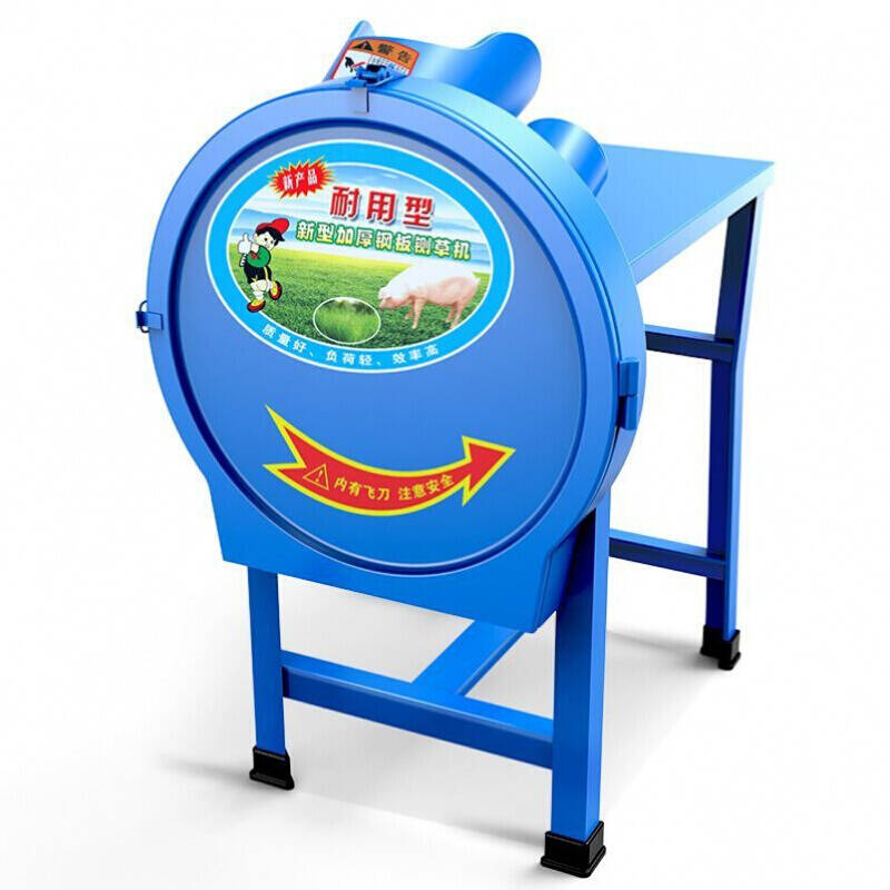 速发新品草机铡草机青j草粉碎机养殖家用220v小型牛羊Z电动切草机