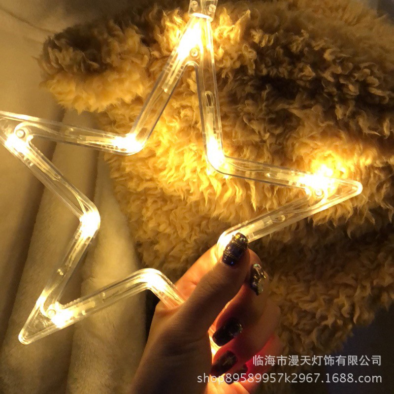 速发Christmas Fairy Lights Festoon Led String Lights Star Ga 节庆用品/礼品 装饰灯 原图主图